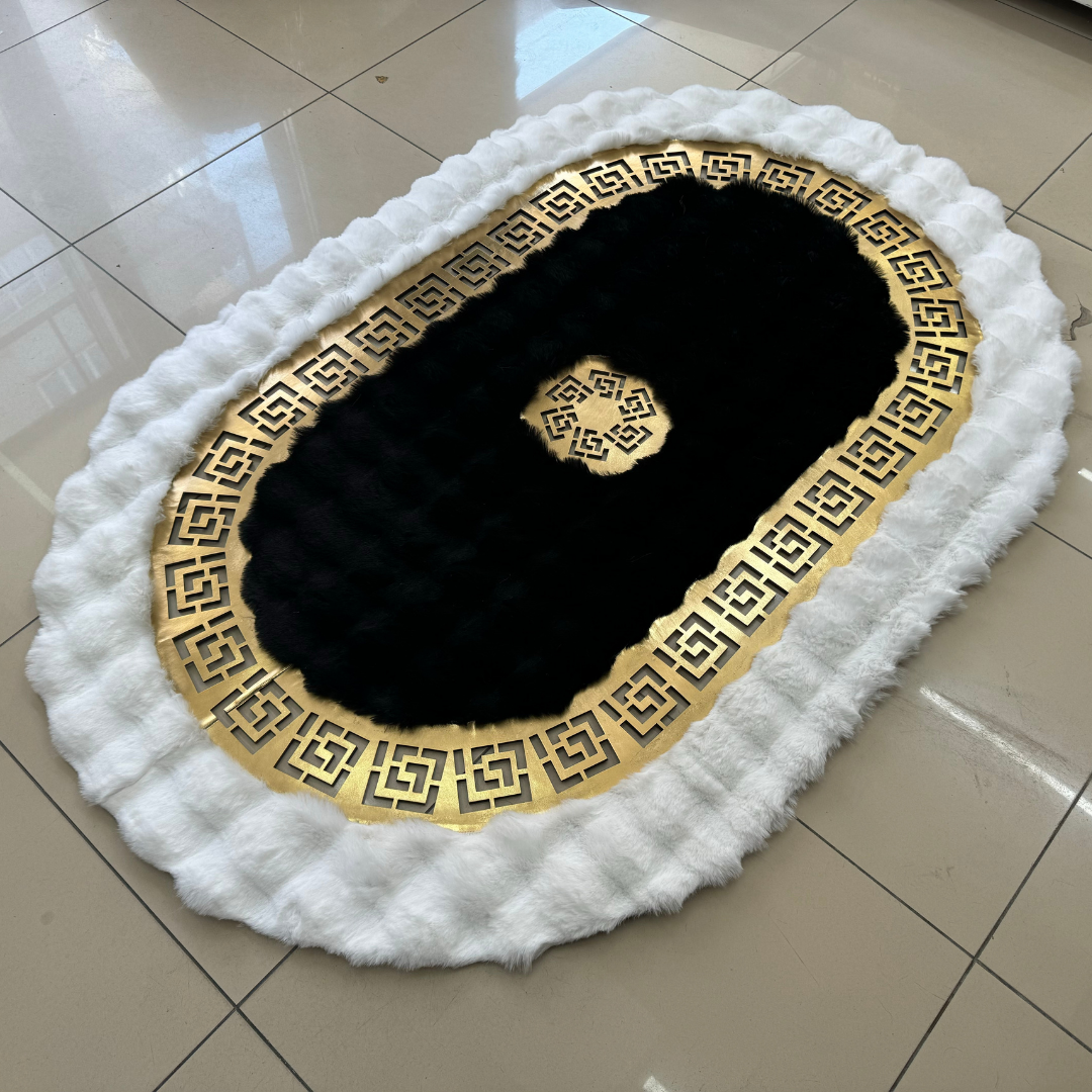 Oval Plush Luxury Rug