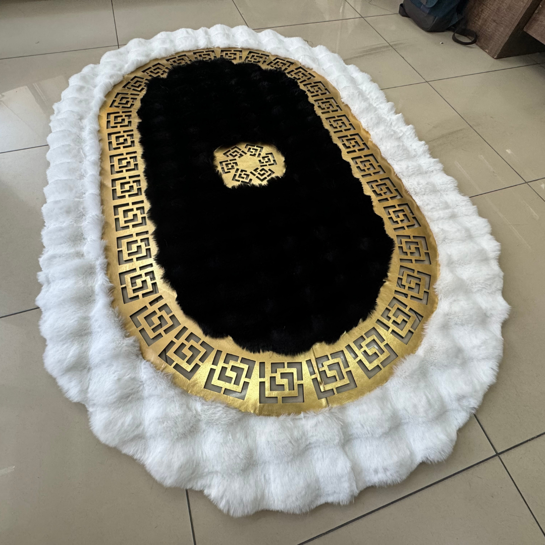 Oval Plush Luxury Rug