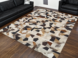 Patchwork Genuine Real Cowhide Area Rug