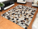 Patchwork Genuine Real Cowhide Area Rug