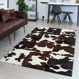 Genuine Brown Cowhide Large Rug