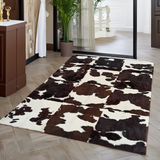 Genuine Brown Cowhide Large Rug