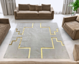 Geometric Luxury Soft Plush Rug