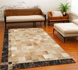 Patchwork Cowhide Area Rug