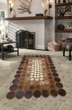 Genuine Cowhide Hallway Rug