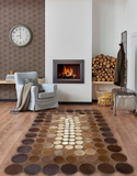 Genuine Cowhide Hallway Rug
