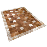 Brown Luxury Cowhide Rug