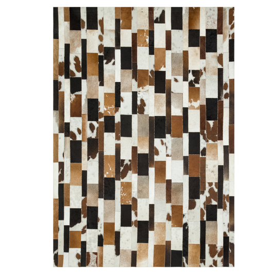 Patchwork Genuine Cowhide Area Rug