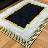 Gold Sheepskin Area Rug