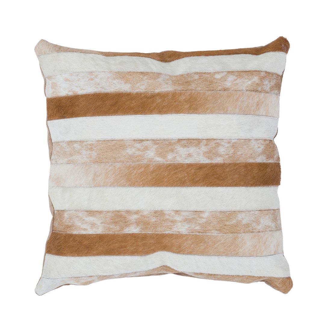 Brown Cowhide Pillow