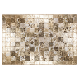 Gold Cowhide Luxury Rug