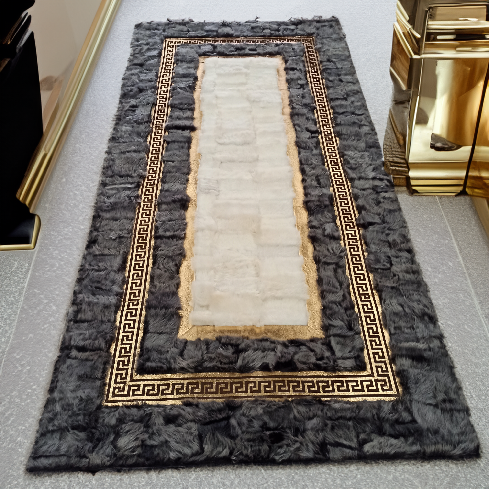 Sheepskin Luxury Hallway Runner Rug