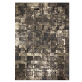 Shiny Cowhide Leather Rug