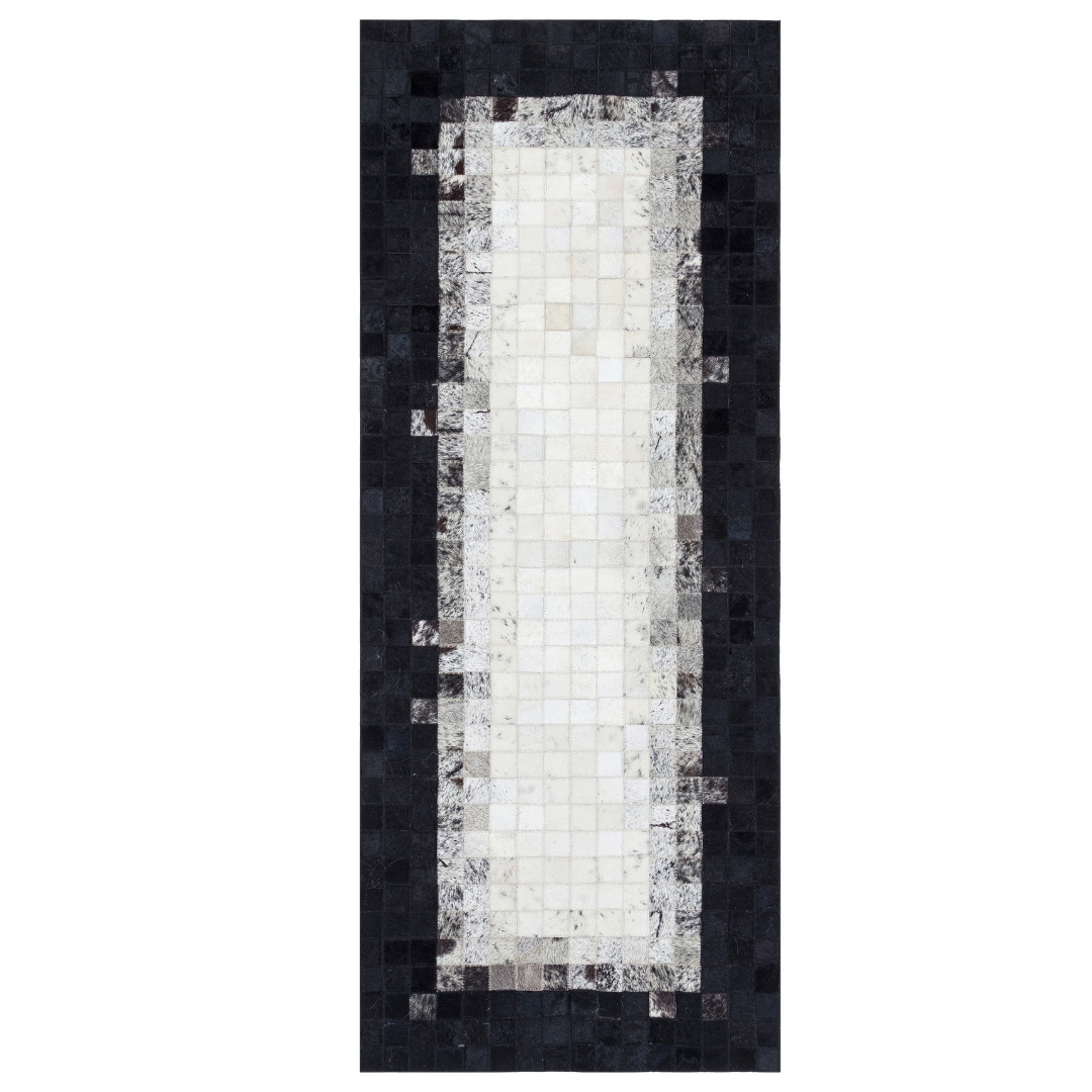 Genuine Cowhide Hallway Rug