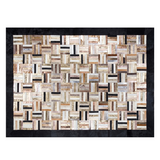 Mulitcolor Cowhide Patchwork Rug