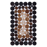 Genuine Cowhide Geometric Rug