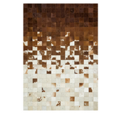 Natural Patchwork Cowhide Rug