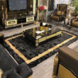 Black Gold Soft Sheepskin Rug