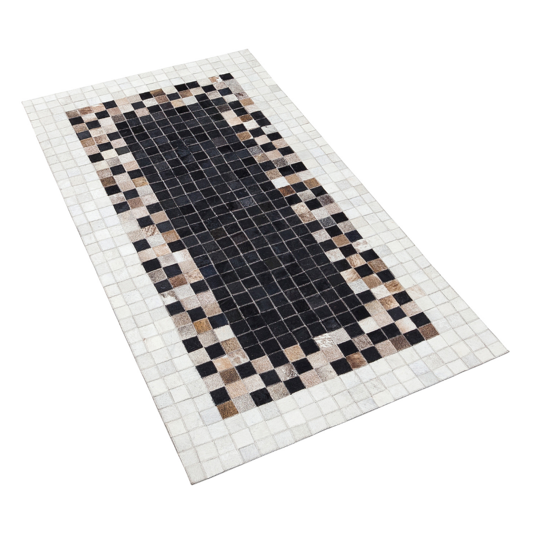 Cowhide Leather Runner Rug