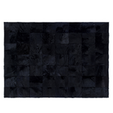 Black Lamb Fur Rug