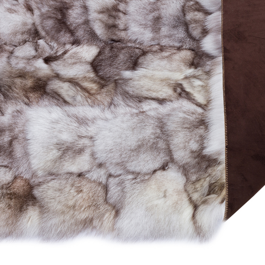 Fox Fur Large Rug