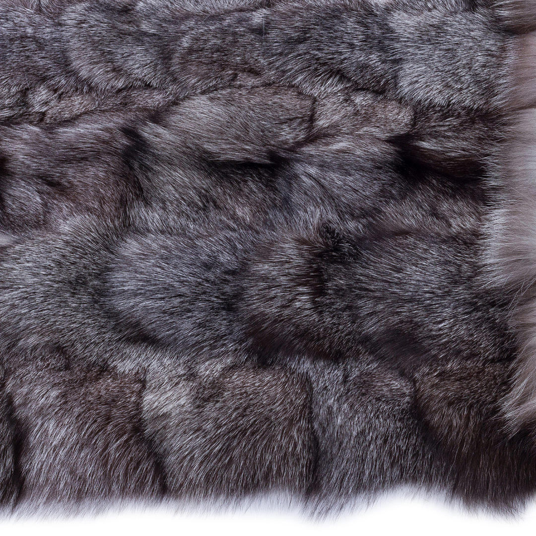 Natural Fox Fur Rug