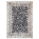 Gray Genuine Cowhide Rug