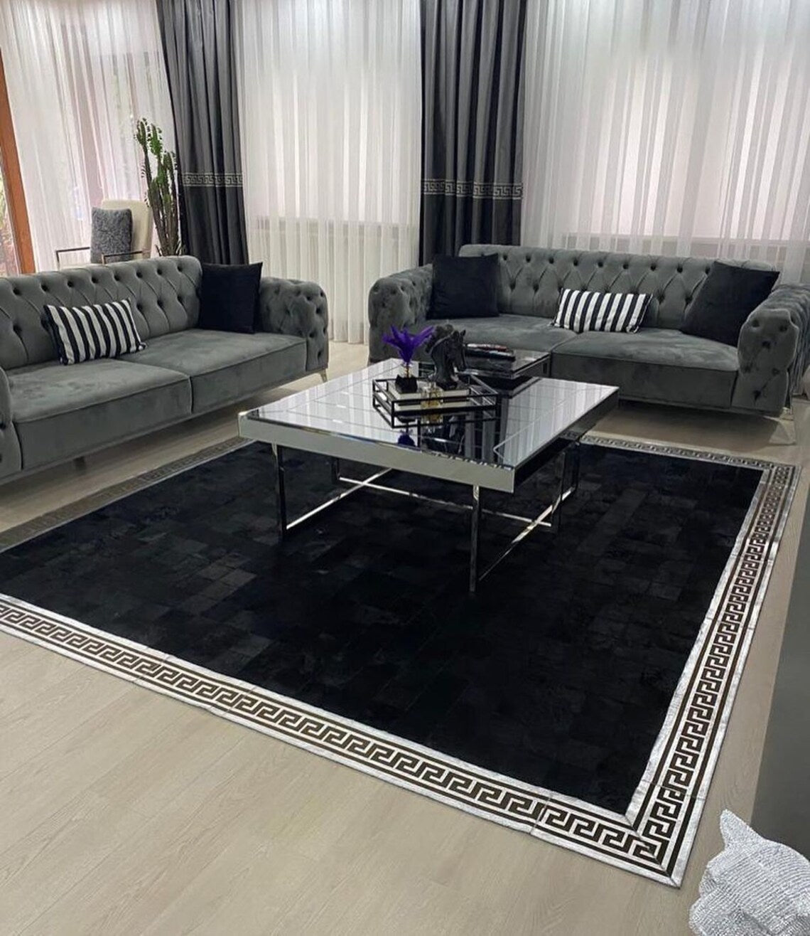 Living Room Genuine Cowhide Rug