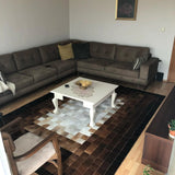 Brown Natural Cowhide Rug