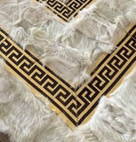 White Gold Sheepskin Rug