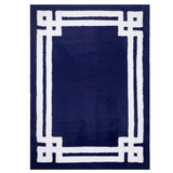 Navy Blue Soft Plush Rug