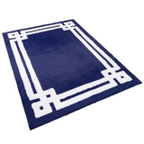 Navy Blue Soft Plush Rug