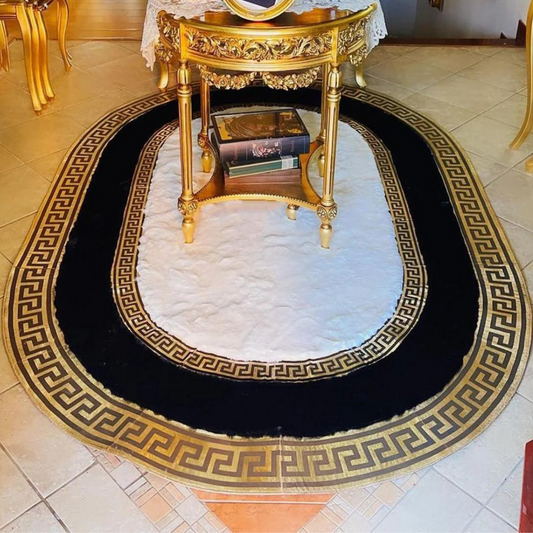 Oval Luxury Plush Rug