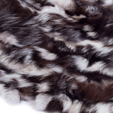 Circle Fox Fur Office Rug